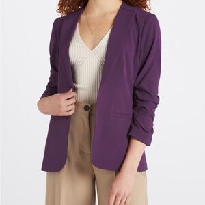 Skies Are Blue Raja Collarless Blazer